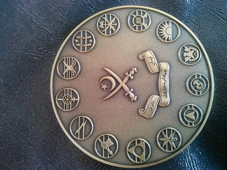 Antique Bronze Challenge Coin — photo 1