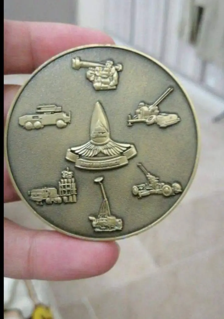 Antique Bronze Challenge Coin — photo 2