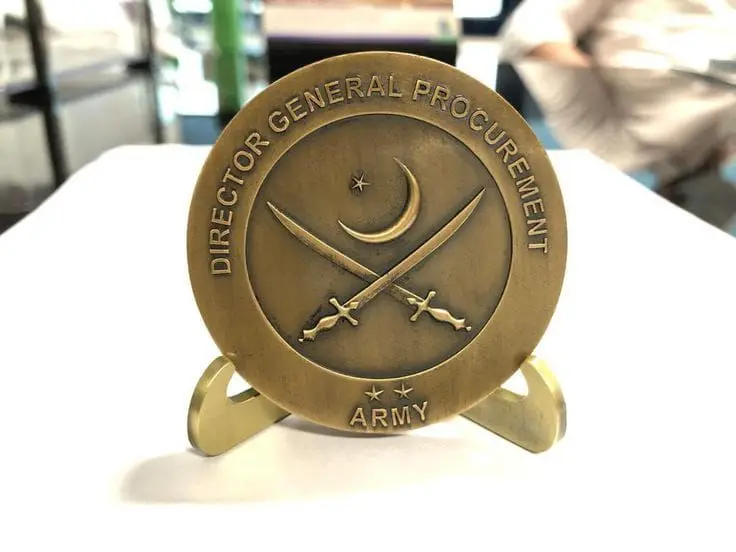 Antique Bronze Challenge Coin — photo 3