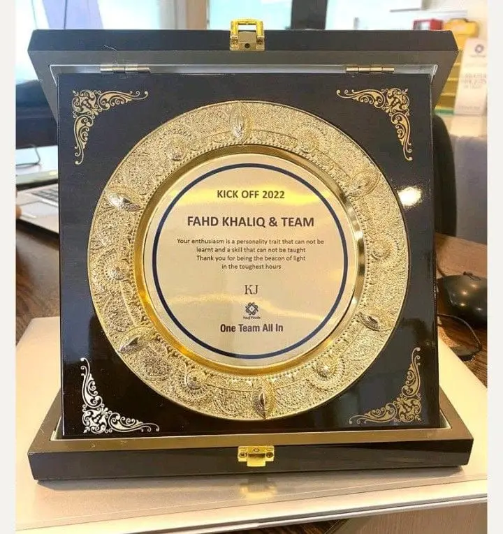 Black Box Gold Plate Award — photo 1