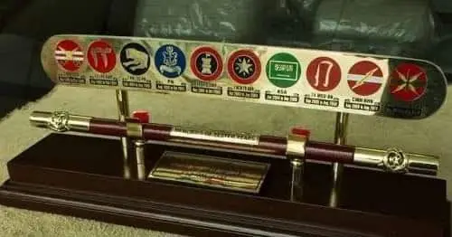 Ceremonial Baton Display Stand — photo 1