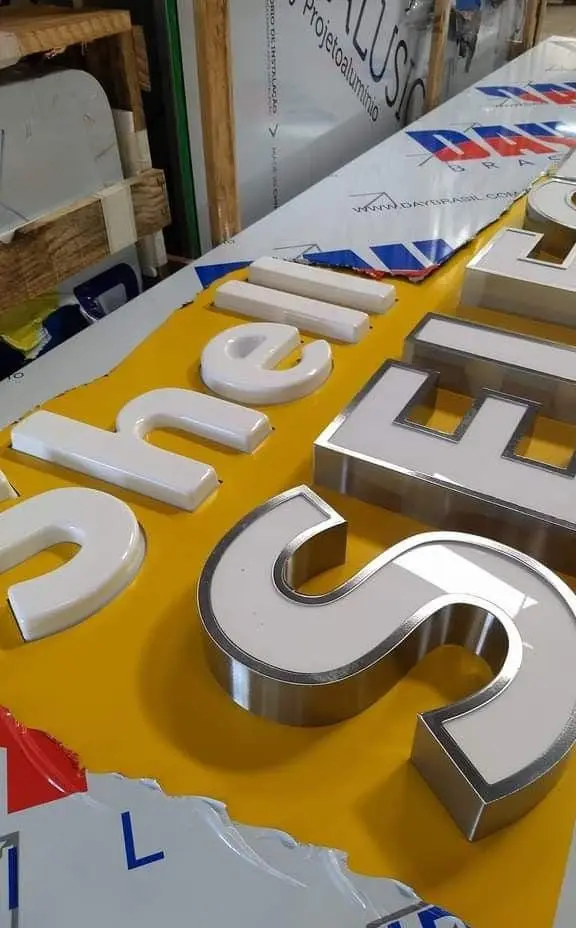 Front-Lit 3D Acrylic Letters — photo 2