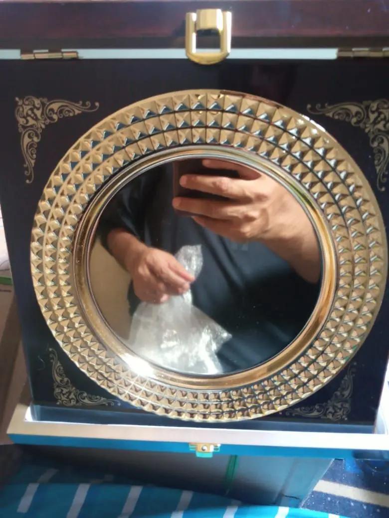 Gold Diamond-Rim Award Plate — photo 3